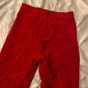 Revice red velvet star jeans